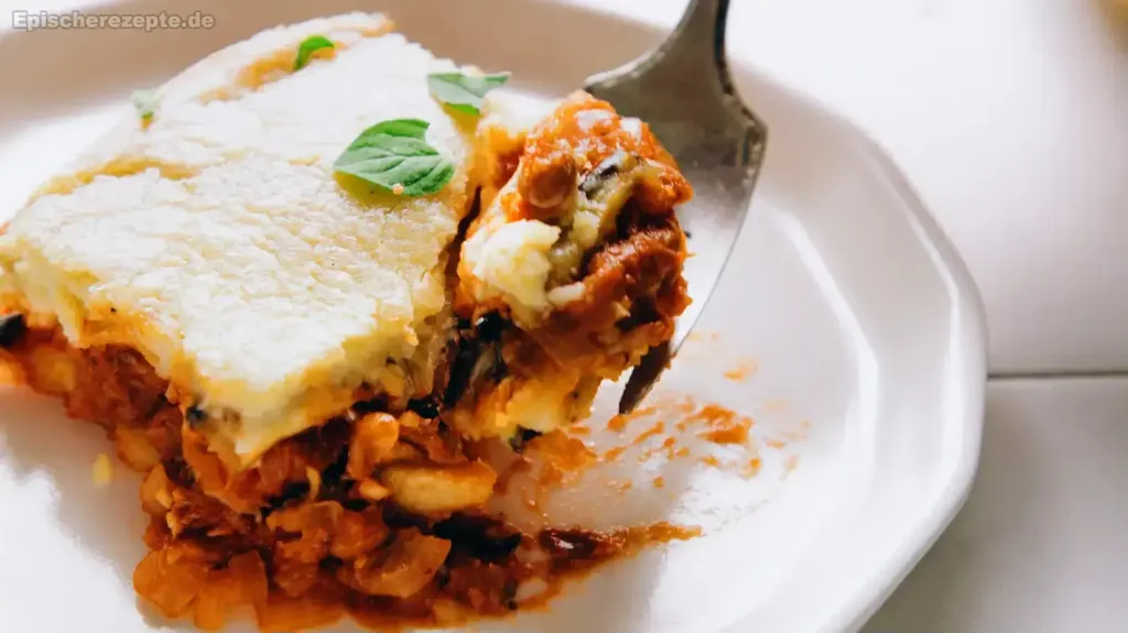 Veganes Moussaka mit Linsen