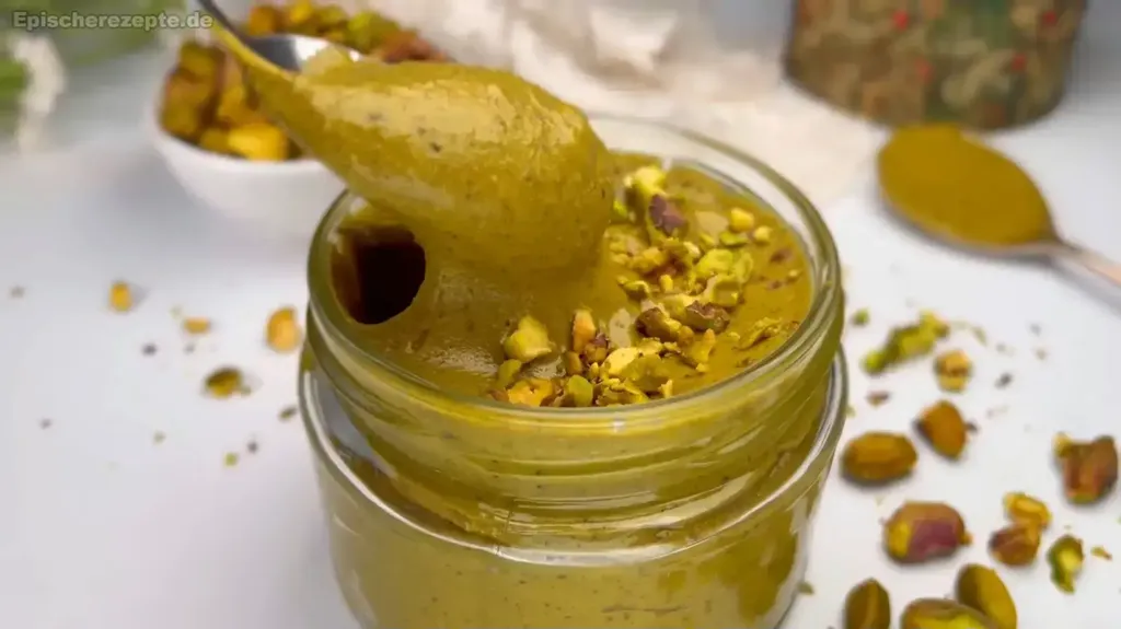 Hausgemachte Pistaziencreme