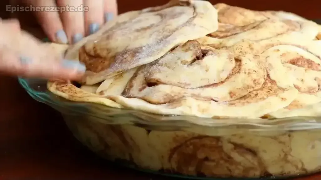 Zimtschnecken-Apfelkuchen