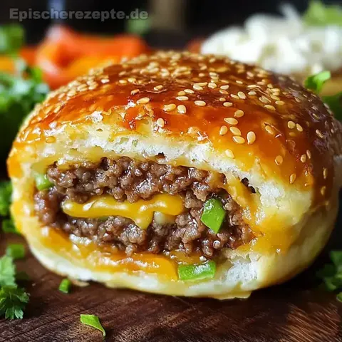 Low Carb Big Mac Rolle