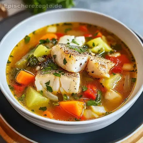 Fischsuppe mit Gemüse
