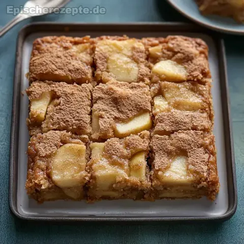 Apfel-Zimt Blondies
