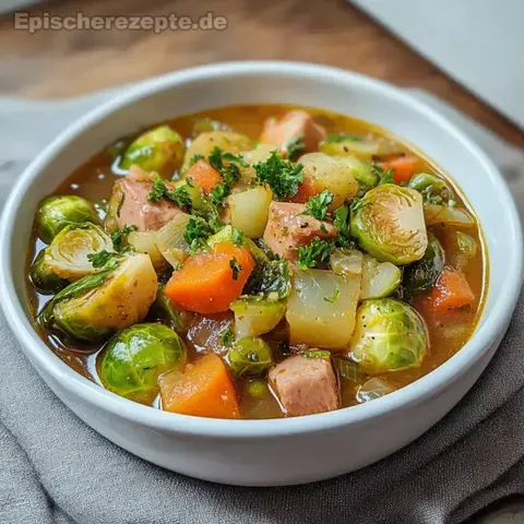Rosenkohl-Eintopf mit Kassler