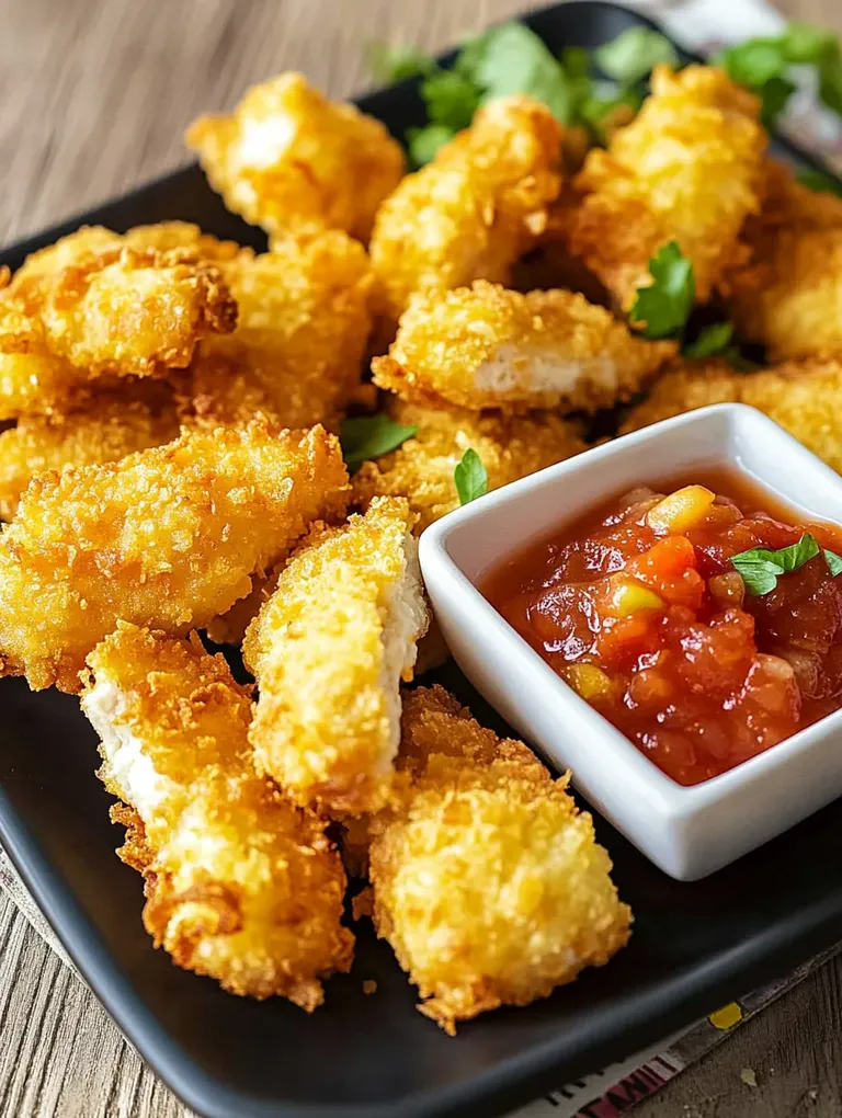 Knusprige Hähnchensticks