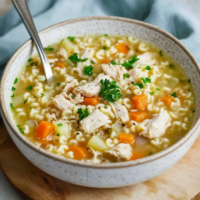 Die klassische Hühnersuppe