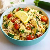 Couscous Salat mit Zucchini