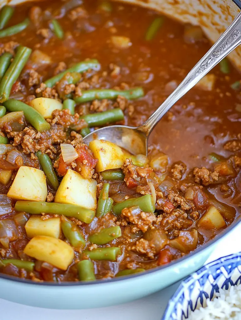 Grüne Bohnen Pfanne mit Kartoffeln und Hack – Einfach und Herzhaft
