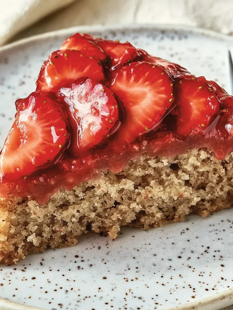 Mandelkuchen mit Erdbeeren – Glutenfrei und Himmlisch