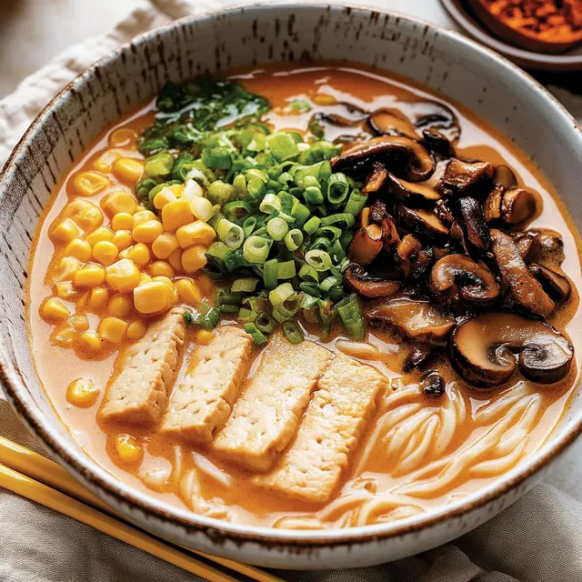Vegane Tantanmen – cremig-scharfe Ramen