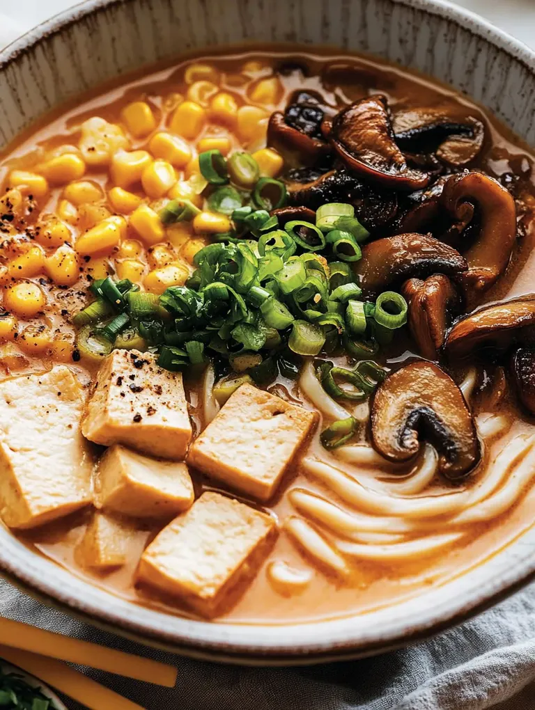 Vegane Tantanmen – Cremig, Scharf und Köstlich