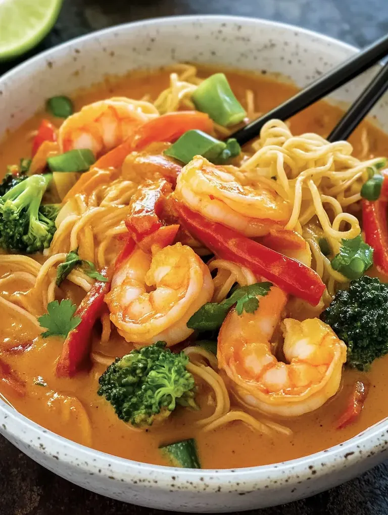 Schnelle Ramen mit Garnelen – Würzig und Köstlich