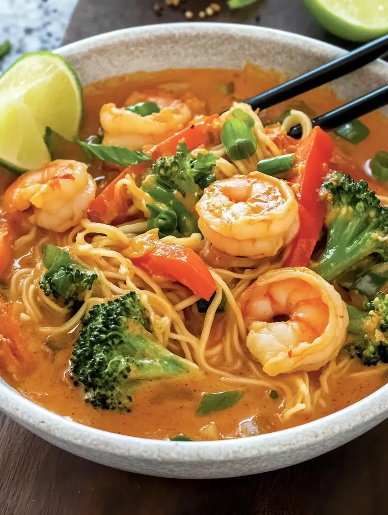 Ramen mit Garnelen – Blitzschnell und Aromatisch