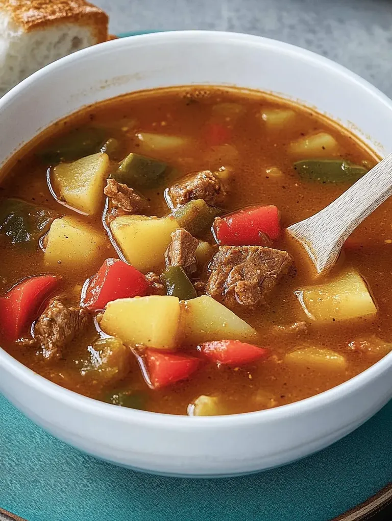Gulaschsuppe mit Kartoffeln – Würzig und Traditionell nach Ungarischer Art