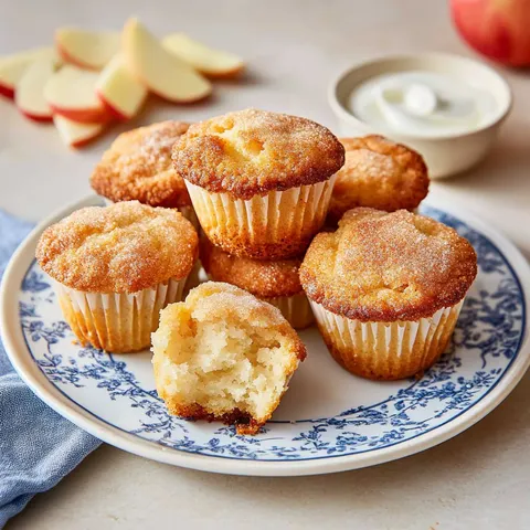 Apfelmuffins mit Joghurt