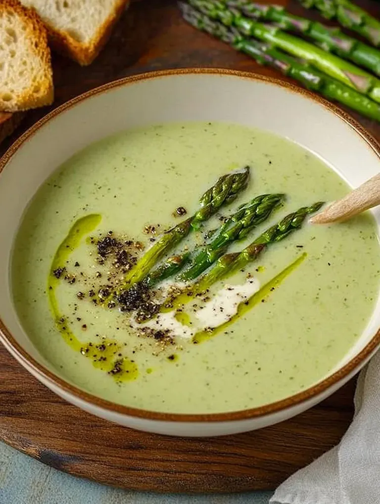 Grüne Spargelsuppe – Frisch, Cremig und Leicht