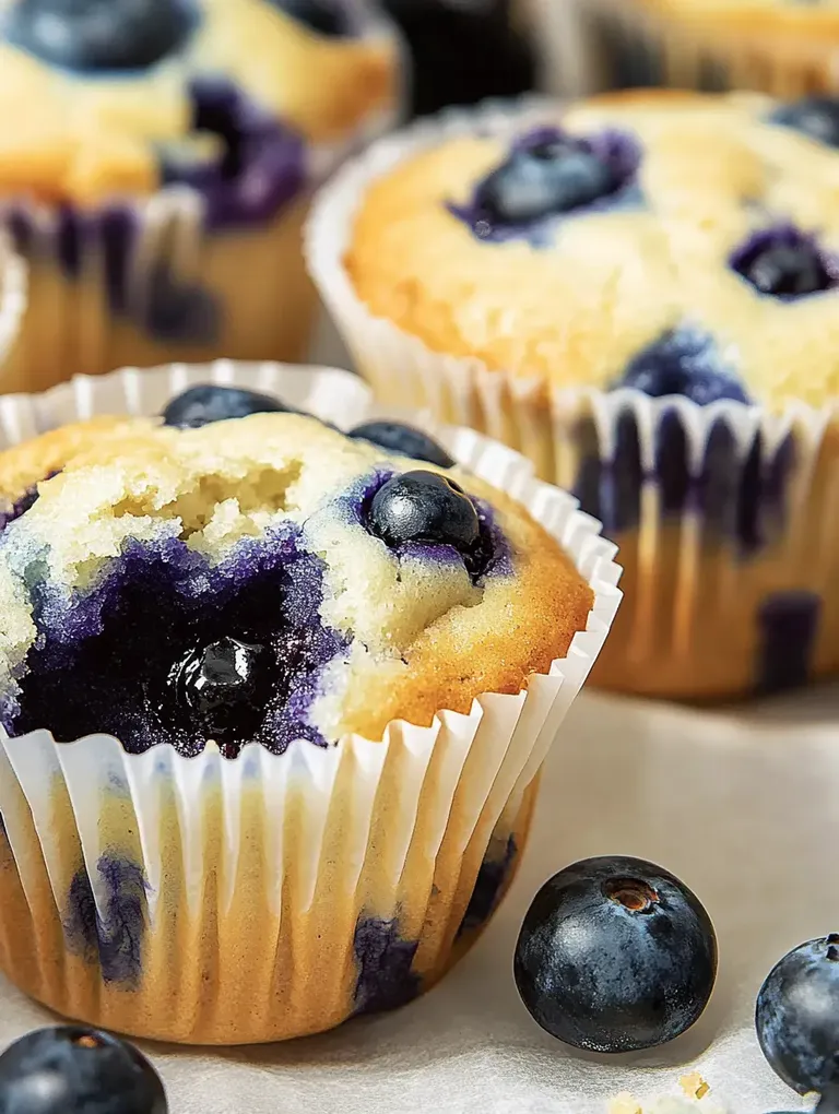 Klassische Blaubeermuffins – Einfach, Fluffig und Lecker
