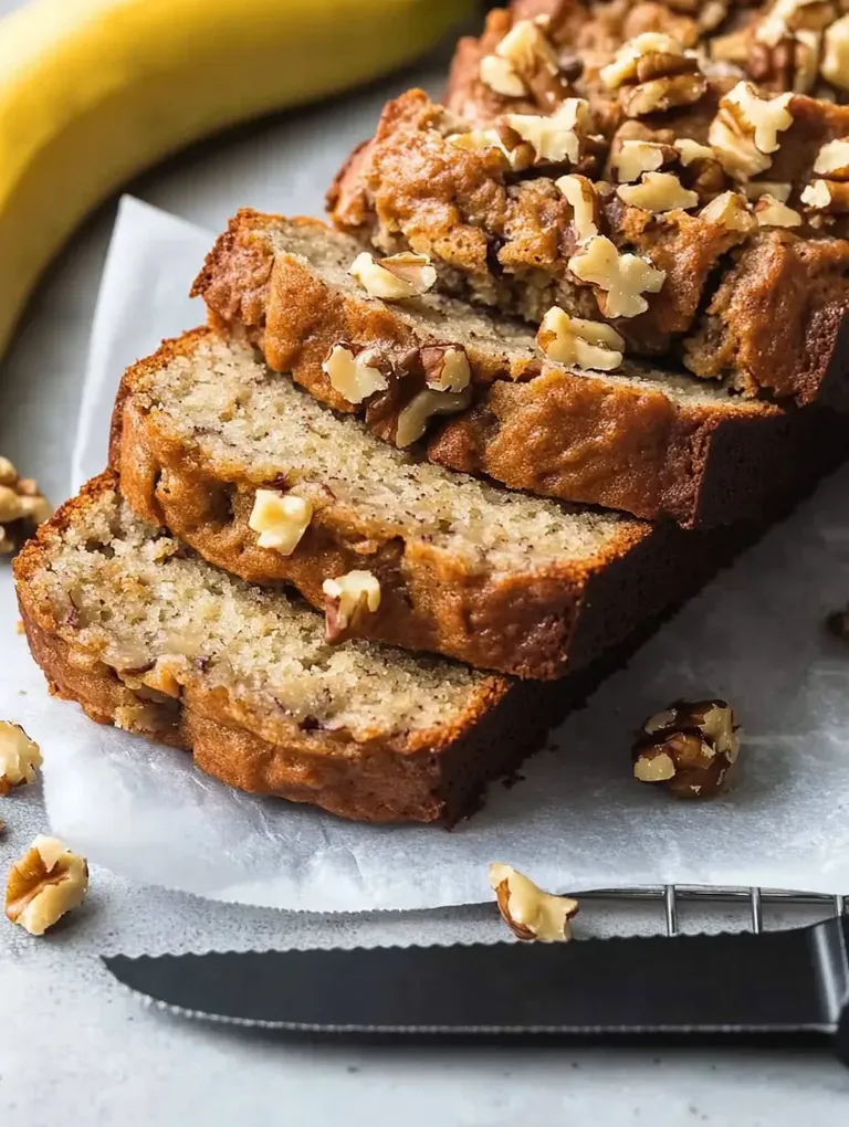 Bananenbrot mit Walnüssen – Einfach, Saftig und Köstlich