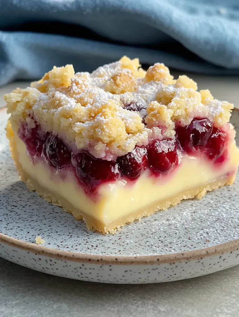 Streuselkuchen mit Kirschen vom Blech – Einfach, Saftig und Lecker