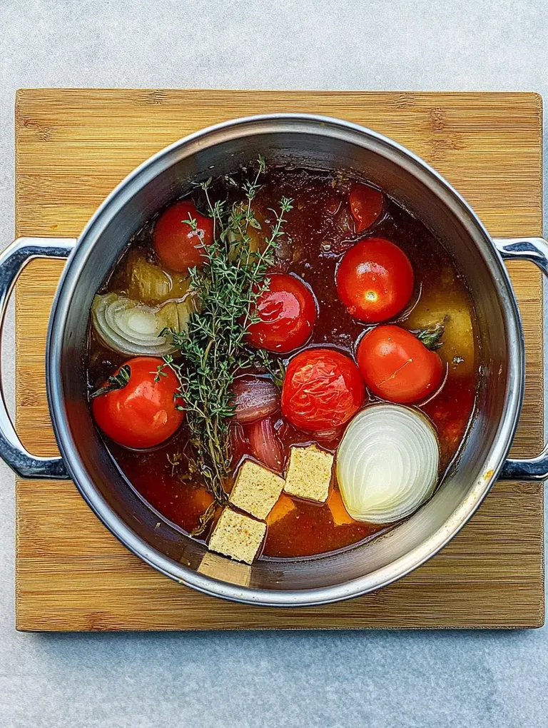 Italienische Tomatensuppe – Einfach & Aromatisch