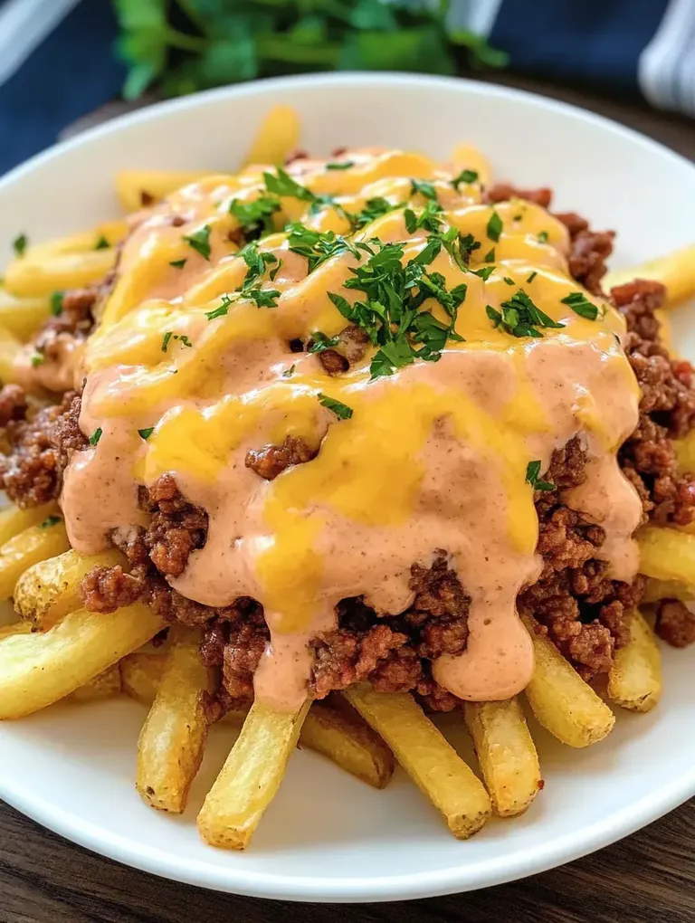 Loaded Fries mit Hackfleisch und Cheddar – Deftig, Würzig und Unwiderstehlich