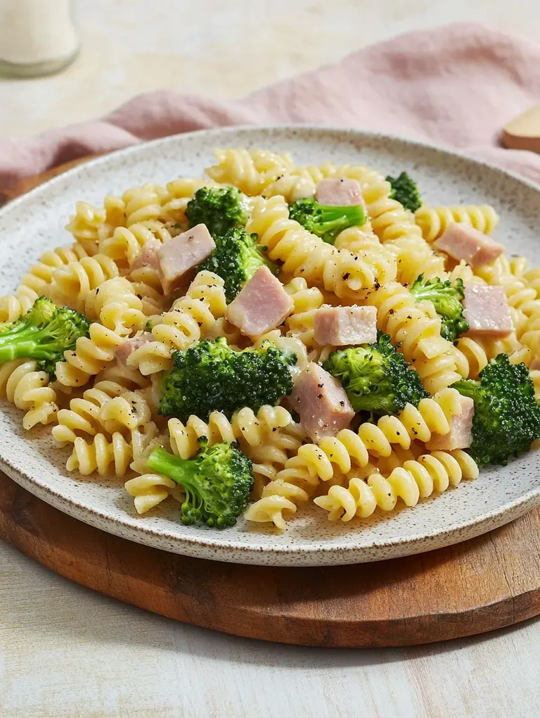 Brokkoli-Schinken-Pasta – Einfach, Sättigend und Lecker