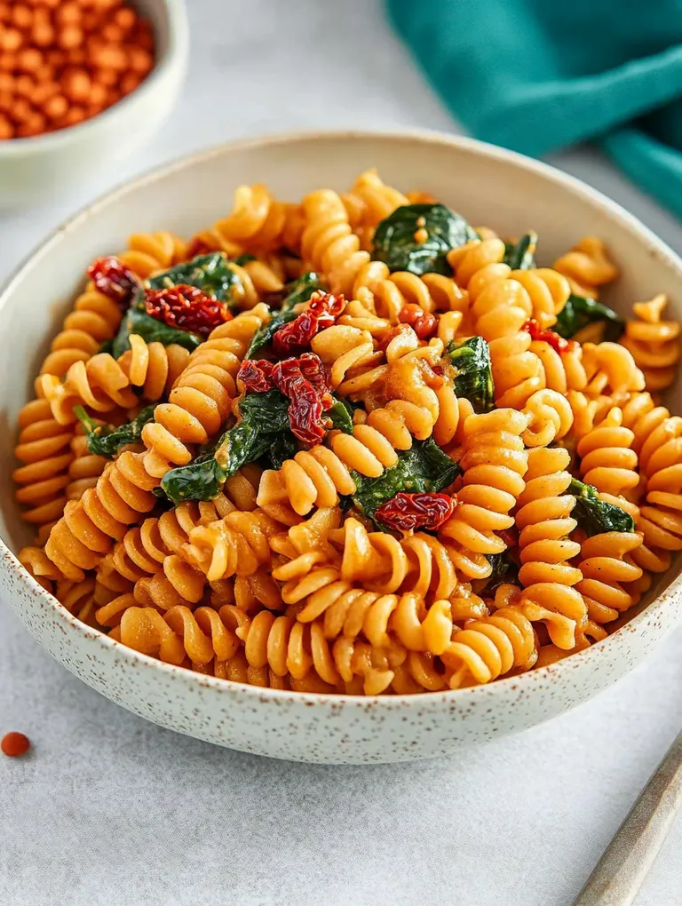 Rote Linsen Pasta – Leichte, Glutenfreie Alternative mit Biss