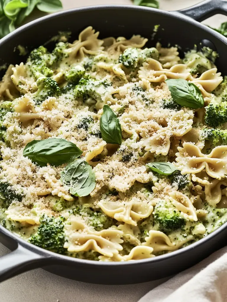 Cremige Brokkoli-Pasta – Schnell, einfach & köstlich!