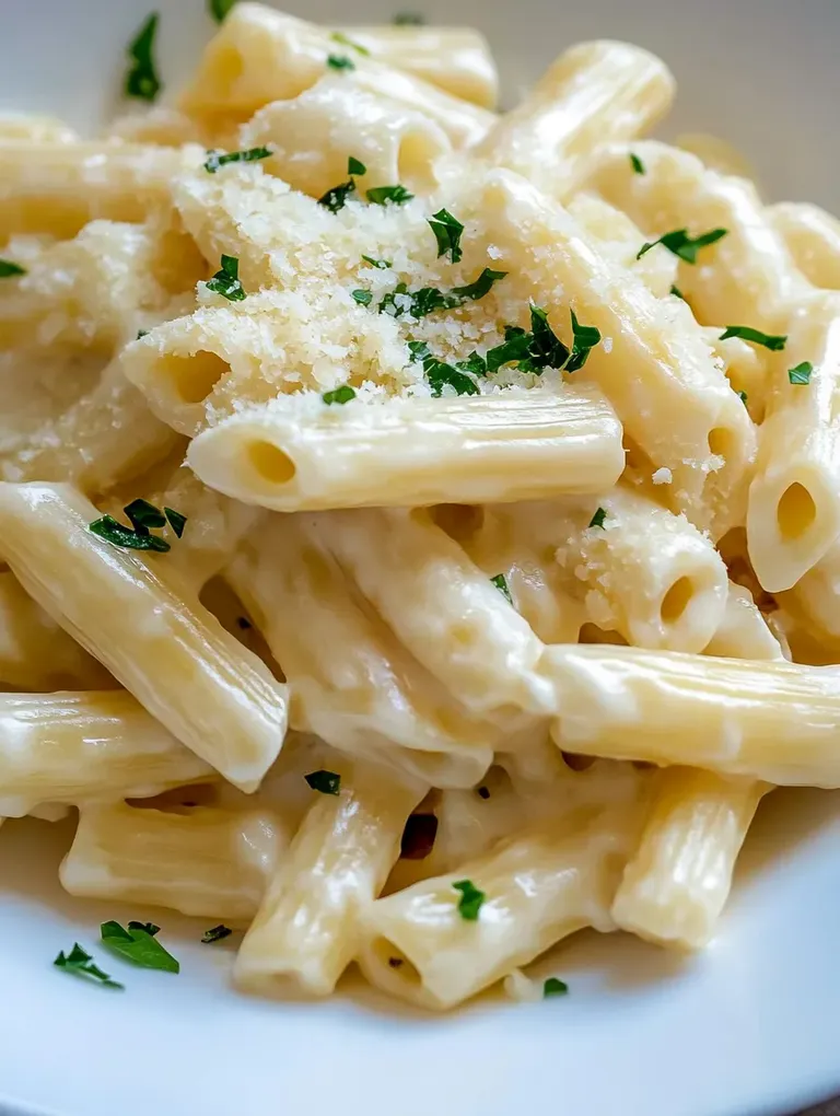 Fixe Knoblauchpasta mit Sahnesoße – Genuss in 20 Minuten