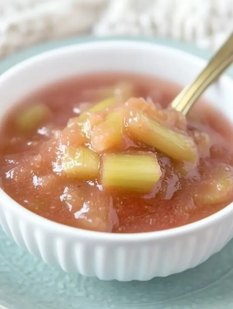 Fruchtiges Rhabarberkompott – einfach & lecker!
