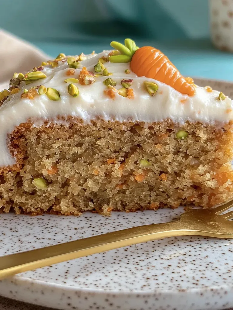 Klassischer Karottenkuchen – Ostergenuss pur
