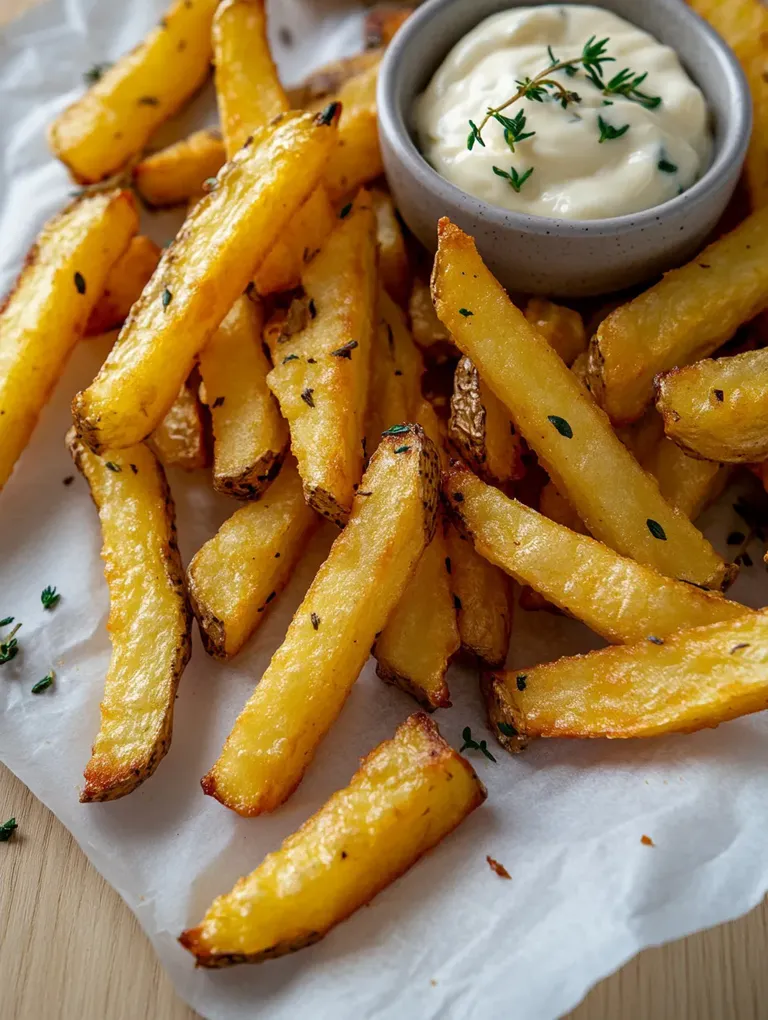 Ofenpommes mit Parmesan – Wenig Fett, maximaler Geschmack!