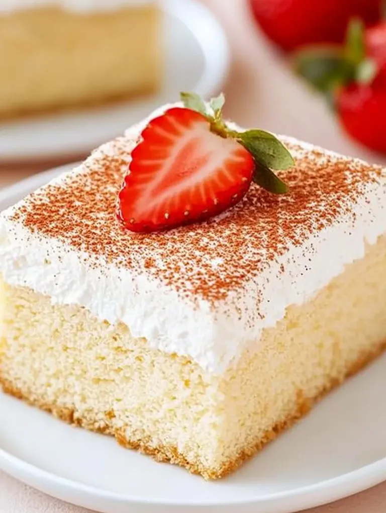 Tres Leches Cake