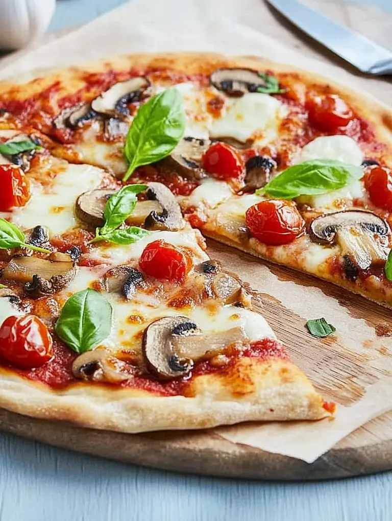 Mushroom Medley Pizza