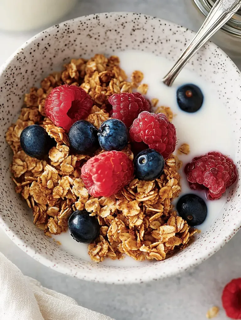 Hausgemachtes Granola – Blitzrezept in 10 Minuten