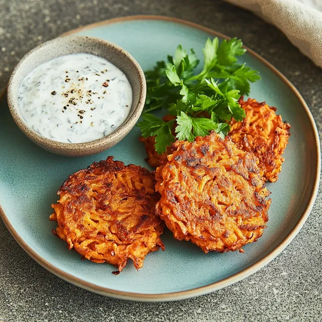 Süßkartoffelpuffer
