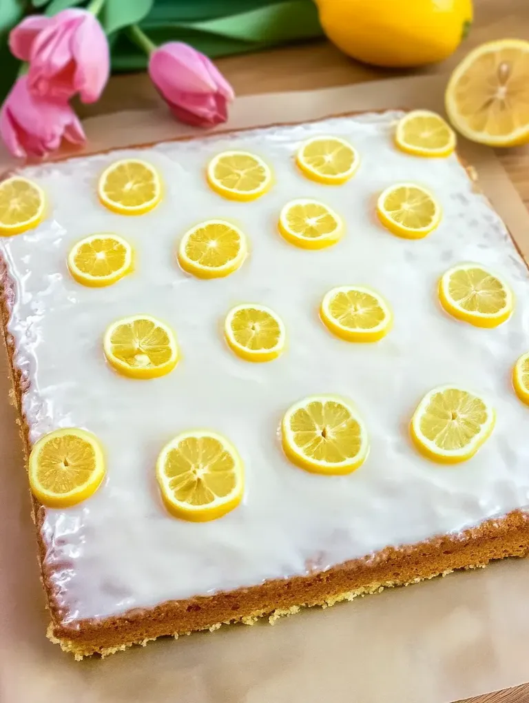 Saftiger Zitronenkuchen – Blitzschnell & herrlich frisch