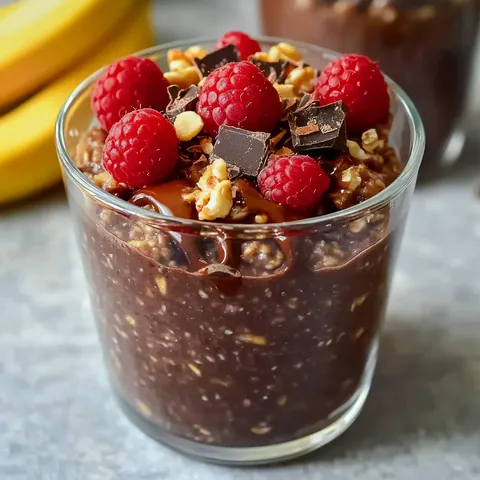 Schoko Overnight Oats – gesund & lecker