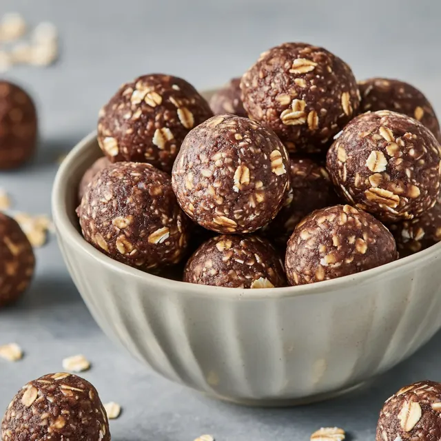 Energy Balls mit Haferflocken