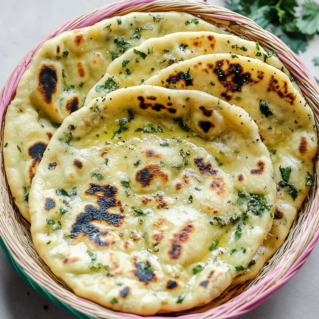 Fluffiges Bärlauch-Naan – Einfach & Aromatisch