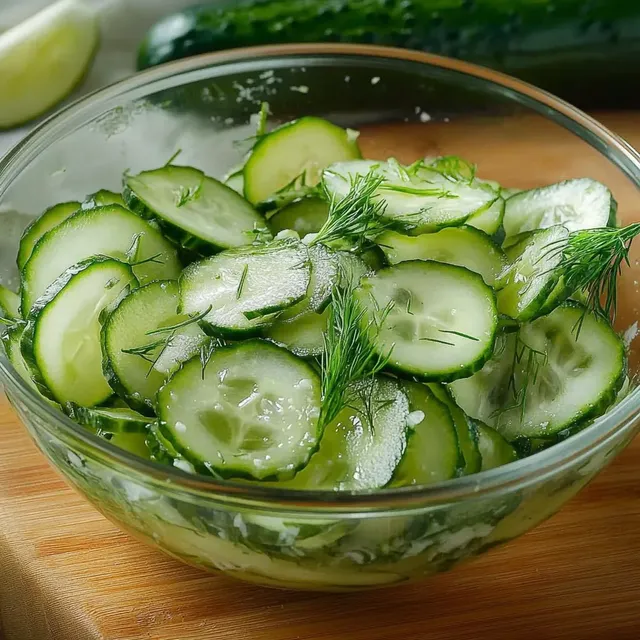 Gurkensalat Rezept mit Dill