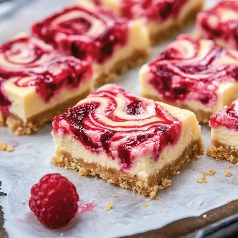Dekadente Himbeer-Cheesecake-Riegel