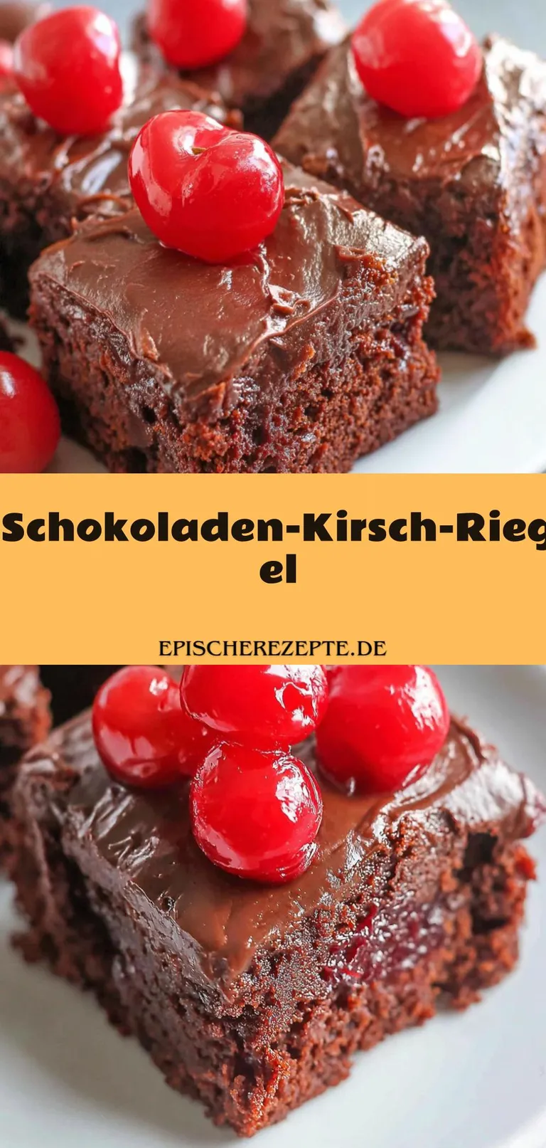 Template of Schokoladen-Kirsch-Riegel