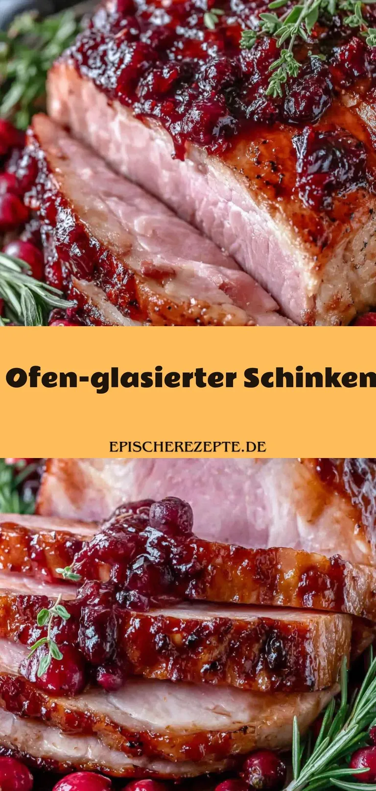 Template of Ofen-glasierter Schinken