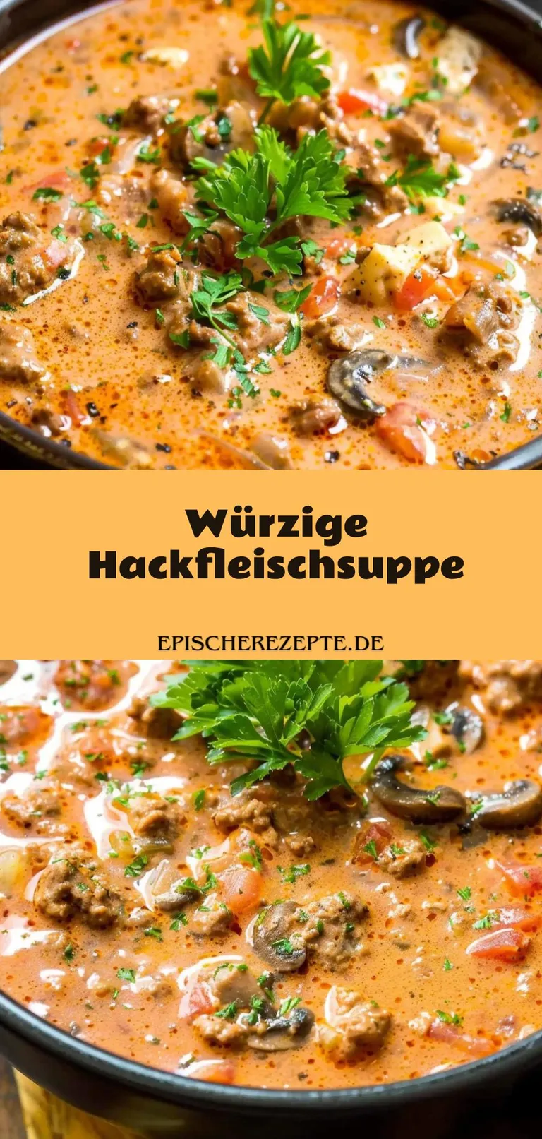 Template of Würzige Hackfleischsuppe