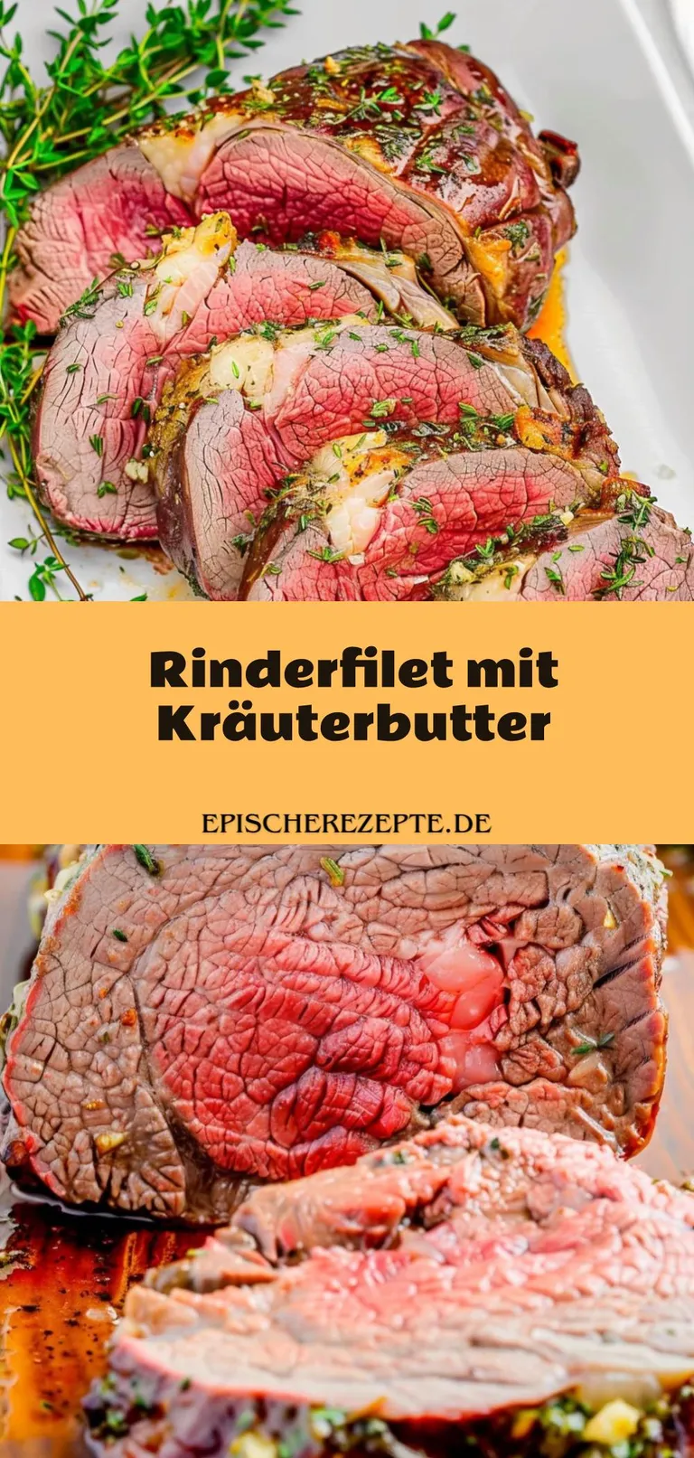 Template of Rinderfilet mit Kräuterbutter