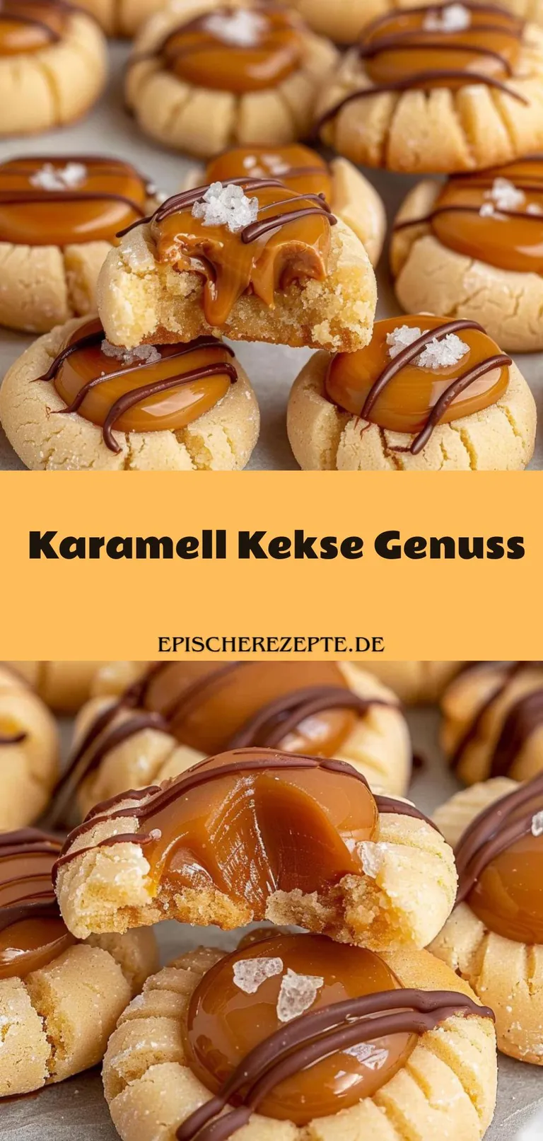 Template of Karamell Kekse Genuss