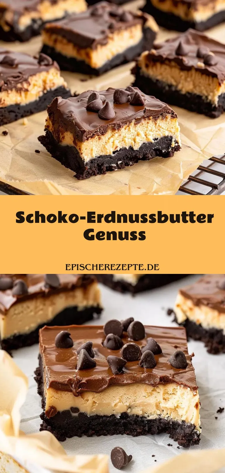 Template of Schoko-Erdnussbutter Genuss