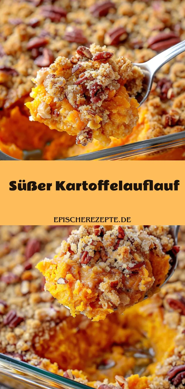 Template of Süßer Kartoffelauflauf