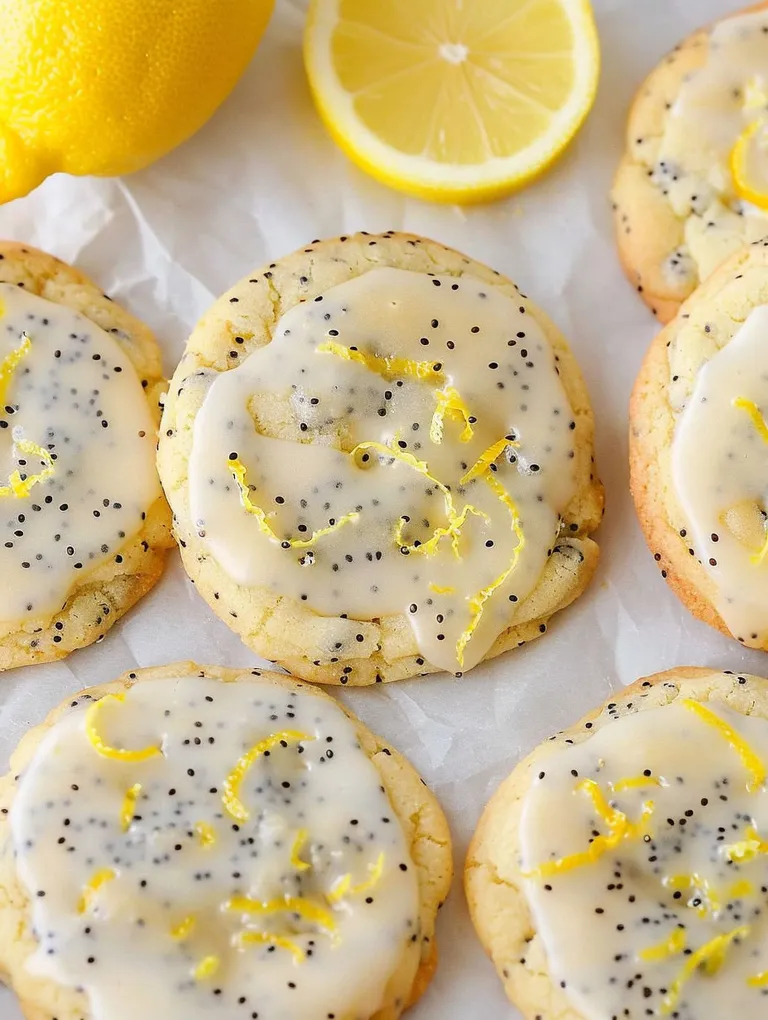 Lemon Poppy Seed Cookies.