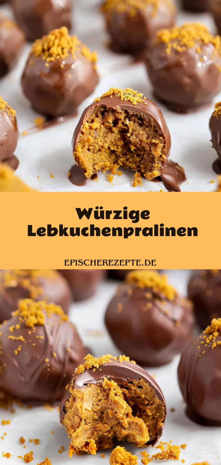 Template of Würzige Lebkuchenpralinen